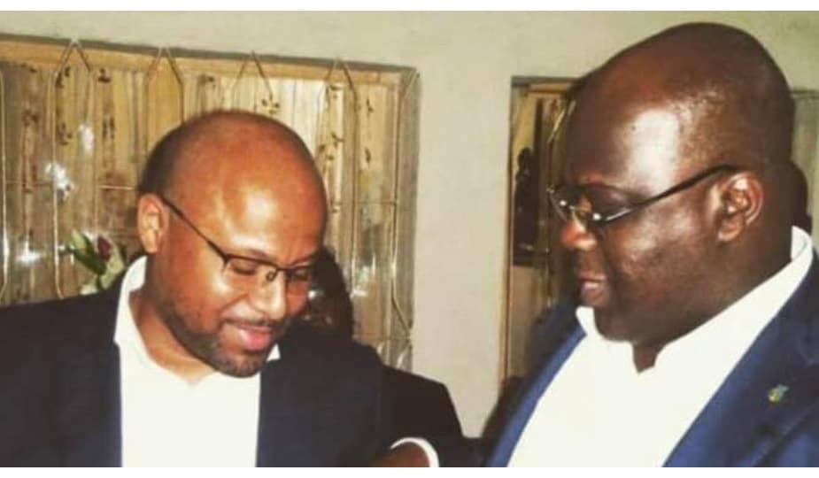 président des aigles du Congo et Félix Tshisekedi