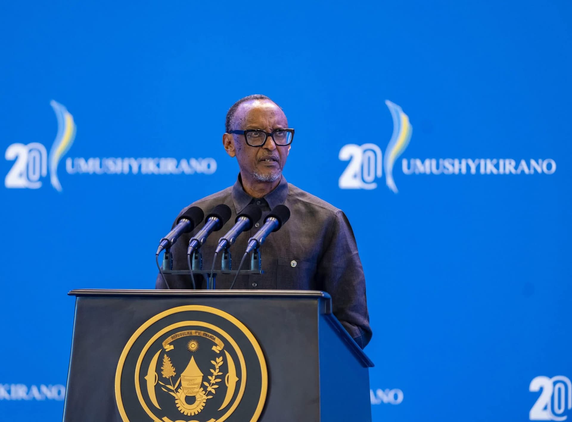 Portrait du président paul kagame