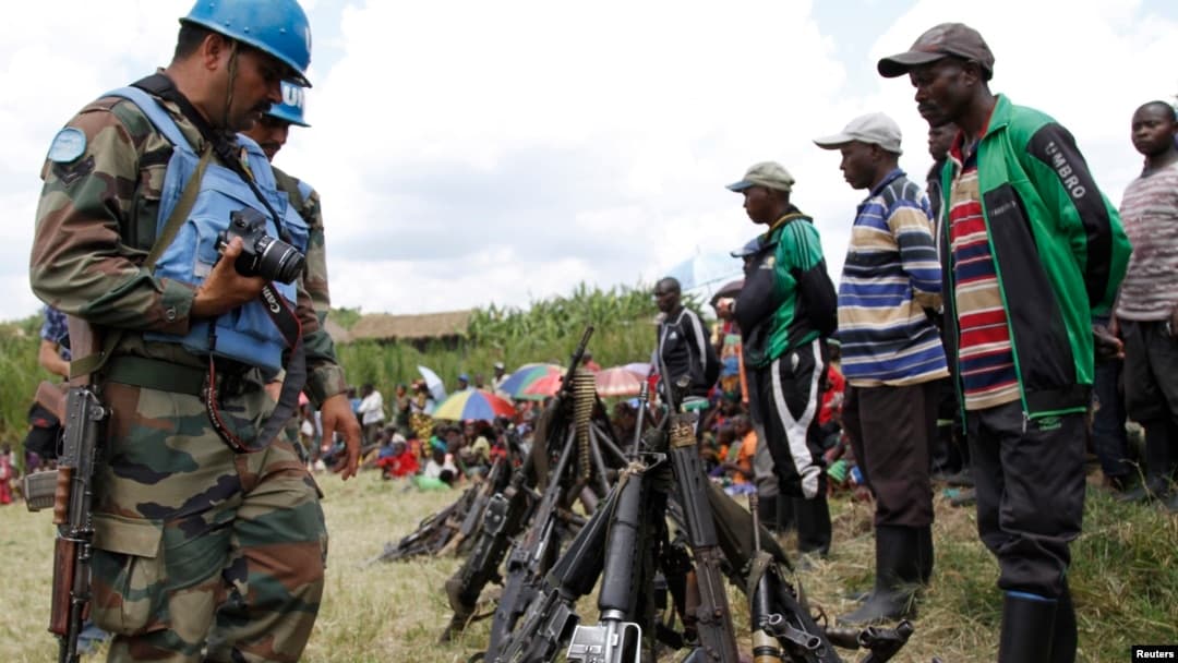 Un groupe des combattants FDLR