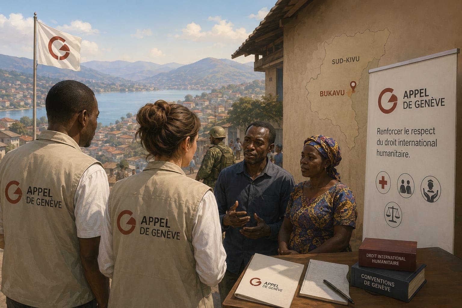 :Respect et renforcement du droit international humanitaire dans les zones sous contrôle de l'AFC/M23